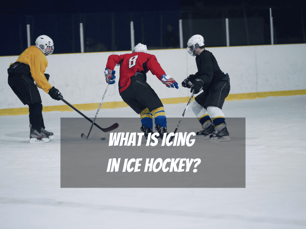 Ice Hockey Players Practice On The Ice As They Learn What Is Icing In Hockey