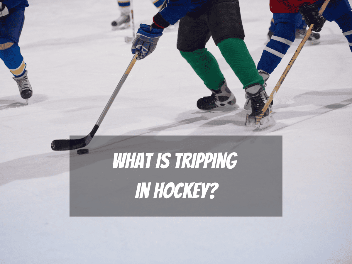 Ice Hockey Player Trips Opponent With His Stick What Is Tripping In Hockey
